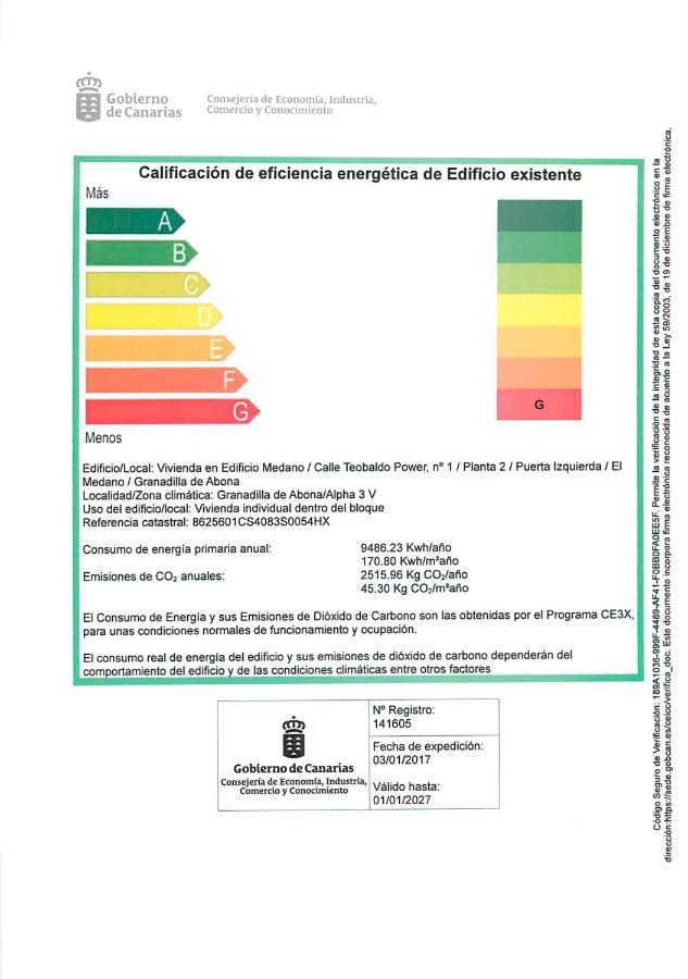Apartamento Medanero Fgf El Médano Exteriör bild